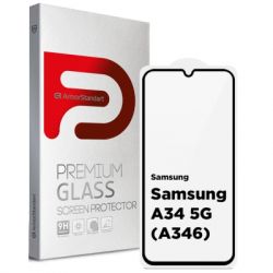   Armorstandart Full Glue Samsung A34 5G (A346) Black (ARM66203)