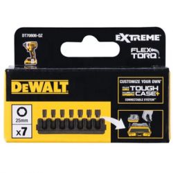 Набір біт DeWALT в касеті Tough Case, FlexTorq, L=25 мм, H3, H4-3 шт, H5-2 шт, H6 (DT70806) - Картинка 3