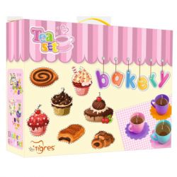 Игровой набор Tigres посуда Ромашка в коробке 28 элементов (39391) - Картинка 3