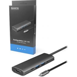 Концентратор Chieftec USB3.2 Type-C to HDMI/USB 3.2x2/USB-C/PD 80W 5-in-1 DSC-502 (DSC-502) - Картинка 7