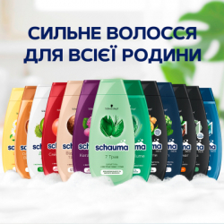 Шампунь Schauma Масло Аргана & Восстановление для сухих и поврежденных волос 400 мл (9000101653045) - Картинка 2