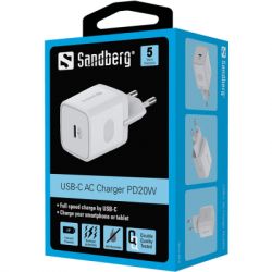   Sandberg USB-C PD QC 3.0 20W (441-42) -  5