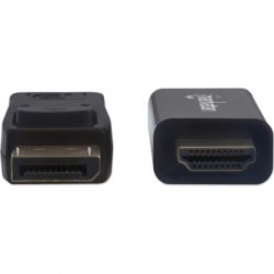   DisplayPort M to HDMI M 1.0m 4K60Hz UFHD Manhattan Intracom (153195) -  3