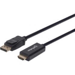   DisplayPort M to HDMI M 1.0m 4K60Hz UFHD Manhattan Intracom (153195) -  1