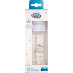 Пляшечка для годування Canpol babies Royal Baby з широким отвором 240 мл Синя (35/234_blu) - Картинка 2