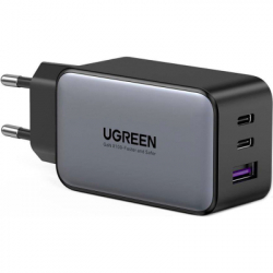   UGREEN 3xUSB 65W GaN (2USB-C+USB-A) CD244 Grey (10335)