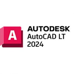   3D () Autodesk AutoCAD LT 2024 Commercial New Single-user ELD Annual Subscription (057P1-WW6525-L347) -  2