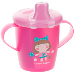 Поїльник-непроливайка Canpol babies Toys 250 мл Рожева (31/200_pin) - Картинка 2