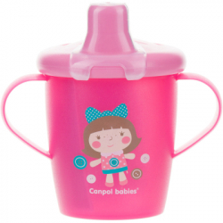 Поїльник-непроливайка Canpol babies Toys 250 мл Рожева (31/200_pin) - Картинка 4
