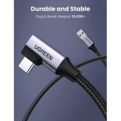  Ugreen US385 USB - USB-C, 1, Black (20299) -  3