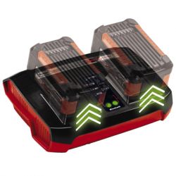 Набір акумулятор + зарядний пристрій Einhell 18V 2x4.0Ah Twincharger Kit (4512112) - Картинка 2