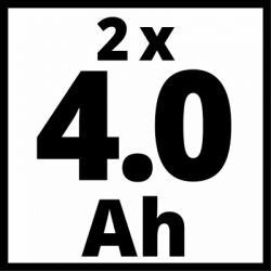 Набір акумулятор + зарядний пристрій Einhell 18V 2x4.0Ah Twincharger Kit (4512112) - Картинка 6