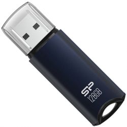 USB 3.2 Flash Drive 128 Gb SILICON POWER usb3.2 Marvel M02 Blue SP128GBUF3M02V1B