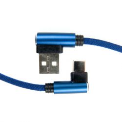   USB 2.0 AM to Type-C 0.25m blue Dengos (NTK-TC-UG-SHRT-SET-BLUE) -  2