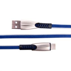   USB 2.0 AM to Type-C 0.25m blue Dengos (PLS-TC-SHRT-PLSK-BLUE) -  3