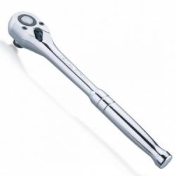 Трещотка Toptul 1/4" 72 зуба металлическая ручка (CHAM0813) - Картинка 2