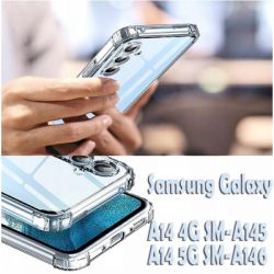 ����� �� ��������� �������� BeCover Anti-Shock Samsung Galaxy A14 4G SM-A145/A14 5G SM-A146 Clear (709084) - �������� 5