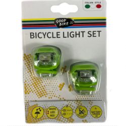 Комплект велофар Good Bike Silicone LED Green (92325Green-IS) - Картинка 6