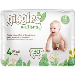  Giggles Natural 4 Maxi 7-18  30  (8680131206407) -  1