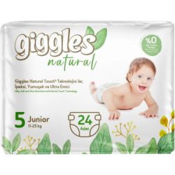 ϳ Giggles Natural 5 Junior 11-25  24  (8680131206414) -  1