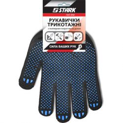 Захисні рукавиці Stark Black 5 ниток 10 шт (510551101.10) - Картинка 3