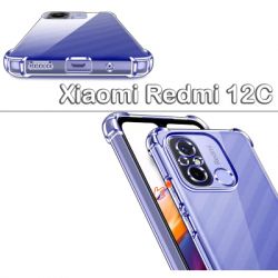 ����� ��� ��������� �������� BeCover Anti-Shock Xiaomi Redmi 12C Clear (709176) - �������� 6