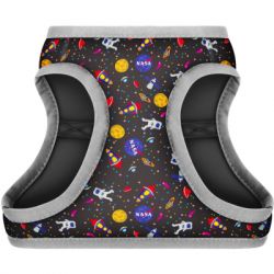 Шлей для собак WAUDOG Clothes с QR паспортом "NASA" S1 (2920) - Картинка 2