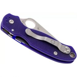 ͳ� Spyderco Para 3 G10 S110V Dark Blue (C223GPDBL) - �������� 7
