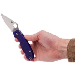 ͳ� Spyderco Para 3 G10 S110V Dark Blue (C223GPDBL) - �������� 8