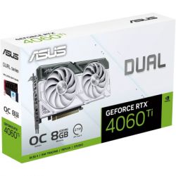 ³ ASUS GeForce RTX4060Ti 8Gb DUAL OC WHITE (DUAL-RTX4060TI-O8G-WHITE) -  12