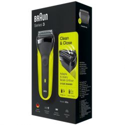 Електробритва BRAUN 300s Series 3 типу 5408 black/green - Картинка 4