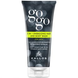  Kallos Cosmetics Gogo 2 in 1 Energizing Hair And Body Wash For Men 200  (5998889511166) -  1