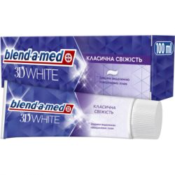 Зубная паста Blend-a-med 3D White Классическая свежесть 100 мл (8006540792896)