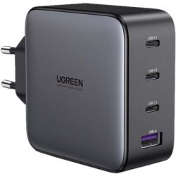   Ugreen Nexode USB-A+3*USB-C 100W GaN Te ch Fast Black (CD226) -  1