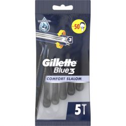 Бритва Gillette Blue 3 Comfort Slalom 5 шт. (8006540808689) - Картинка 2