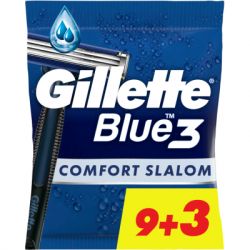 ������ Gillette Blue 3 Comfort Slalom 12 ��. (8006540808771) - �������� 1