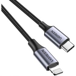   USB-C to Lightning 1.5m US304 MFI White Ugreen (US304/70524) -  2