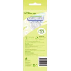 Бритва Dorco EVE 6 Disposable для жінок 6 лез 1 шт. (8801038584461) - Картинка 3