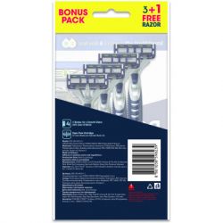 Бритва Dorco Pace 4 Pro для чоловіків 4 леза 4 шт. (8801038598239/8801038591261) - Картинка 3