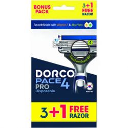 ������ Dorco Pace 4 Pro ��� ������ 4 ������ 4 ��. (8801038598239/8801038591261)