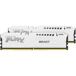  '  ' DDR5 32GB (2x16GB) 5200 MHz Beast EXPO White Kingston Fury (ex.HyperX) (KF552C36BWEK2-32) -  2