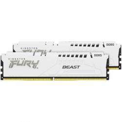Модуль памяти для компьютера DDR5 32GB (2x16GB) 5200 MHz Beast EXPO White Kingston Fury (ex.HyperX) (KF552C36BWEK2-32) - Картинка 2