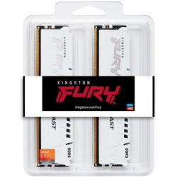 Модуль памяти для компьютера DDR5 32GB (2x16GB) 5200 MHz Beast EXPO White Kingston Fury (ex.HyperX) (KF552C36BWEK2-32) - Картинка 5