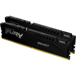     DDR5 64GB (2x32GB) 6000 MHz Beast Black EXPO Kingston Fury (ex.HyperX) (KF560C36BBEK2-64)