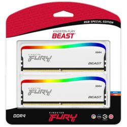  '  ' DDR4 32GB (2x16GB) 3200 MHz Beast RGB Special Edition Kingston Fury (ex. HyperX) -  6