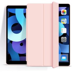    BeCover Tri Fold Soft TPU Silicone Apple iPad 10.9" 2022 Pink (708523) -  2