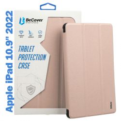    BeCover Tri Fold Soft TPU Silicone Apple iPad 10.9" 2022 Pink (708523)