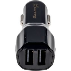 ������������ �������� ������� Grand-X CH-28, 3,4A, 12-24V, Black 2USB 5V/3.4A - �������� 2