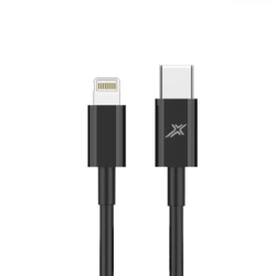 ���� ������ USB-C to Lightning 1.0m 12W CL-03B Black Grand-X (CL-03B)