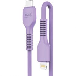 ���� ������ USB-C to Lightning 1.0m AR88 3A Purple Armorstandart (ARM65290)